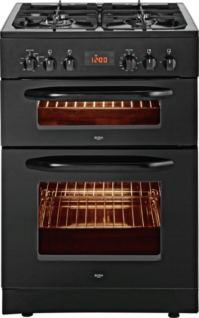 Bush - BUDFD60B - Dual Fuel Cooker - Black